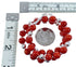 Coral and Sterling Silver Bead Southwest Necklace KX120965